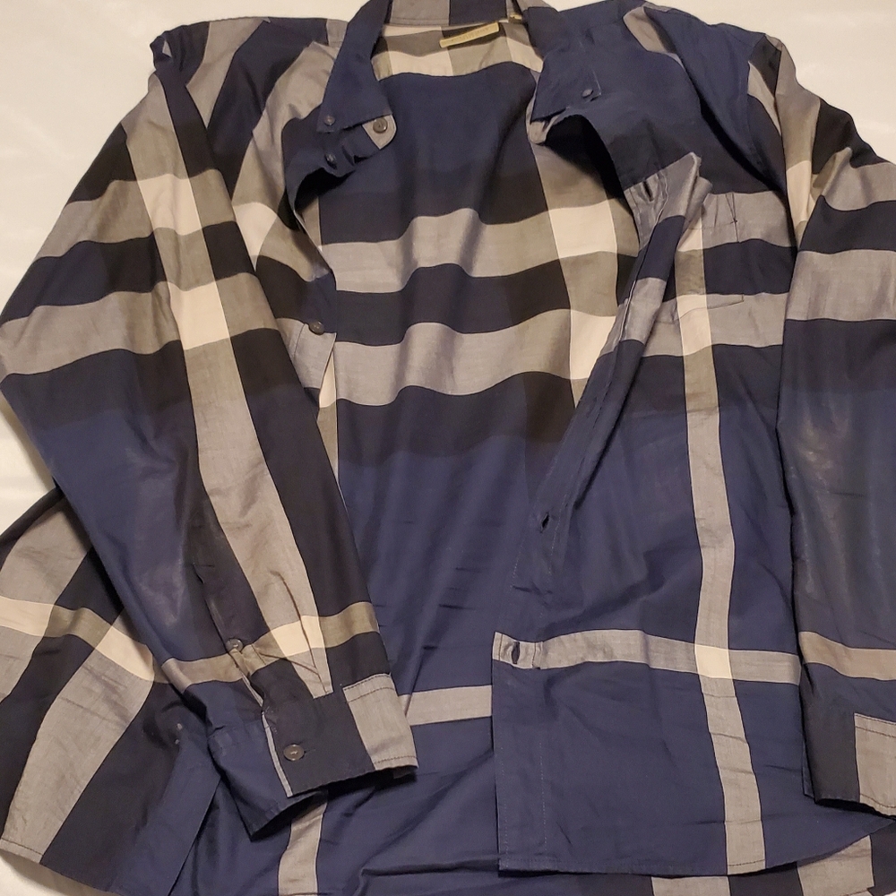 Three Burberry shirts $100 each - Picture 5 of 8